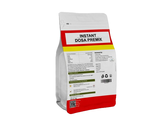 Caress Foods Instant Dosa Premix | Powder form | Healthy & Tasty| Pack of 1 kg |